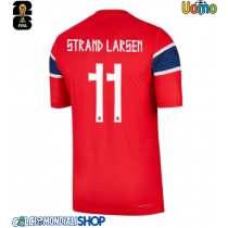 Maglie da calcio Norvegia Jorgen Strand Larsen #11 Prima Maglia Mondiali 2026  Manica Corta